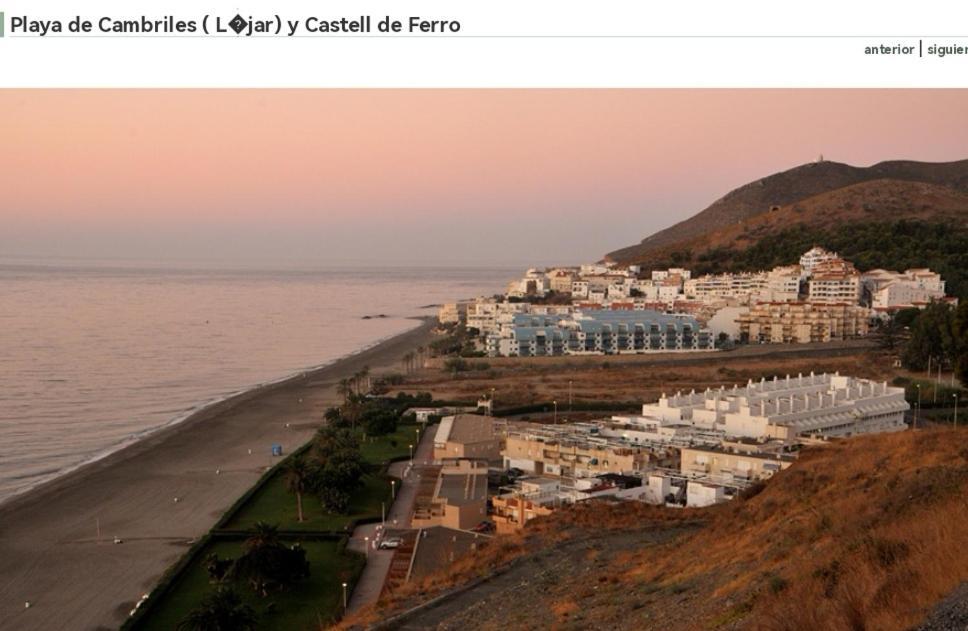Apartmán Casa Angeles Castell de Ferro Exteriér fotografie